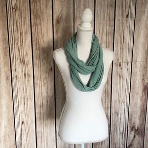 Mint Green Lightweight Infinity Scarf
